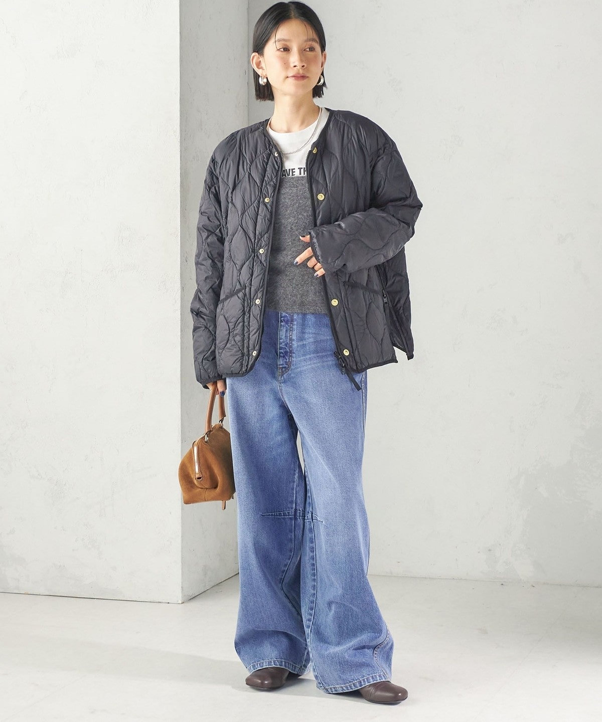 可手洗 双面穿 多穿法衍缝羽绒服 21