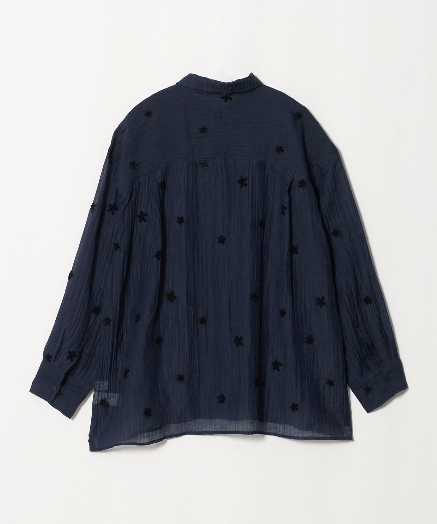 花朵图案刺绣衬衫 13