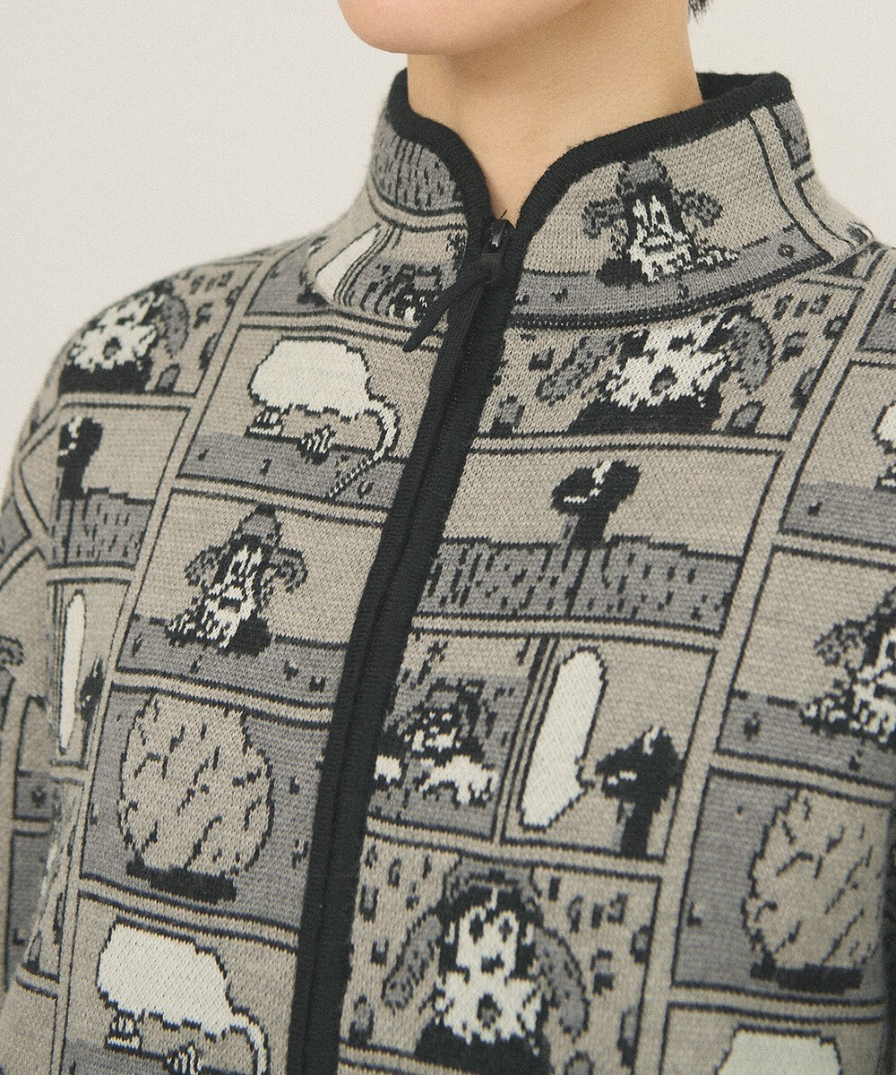 Tsuru Taisuke×WAAN COMIC 针织夹克 18