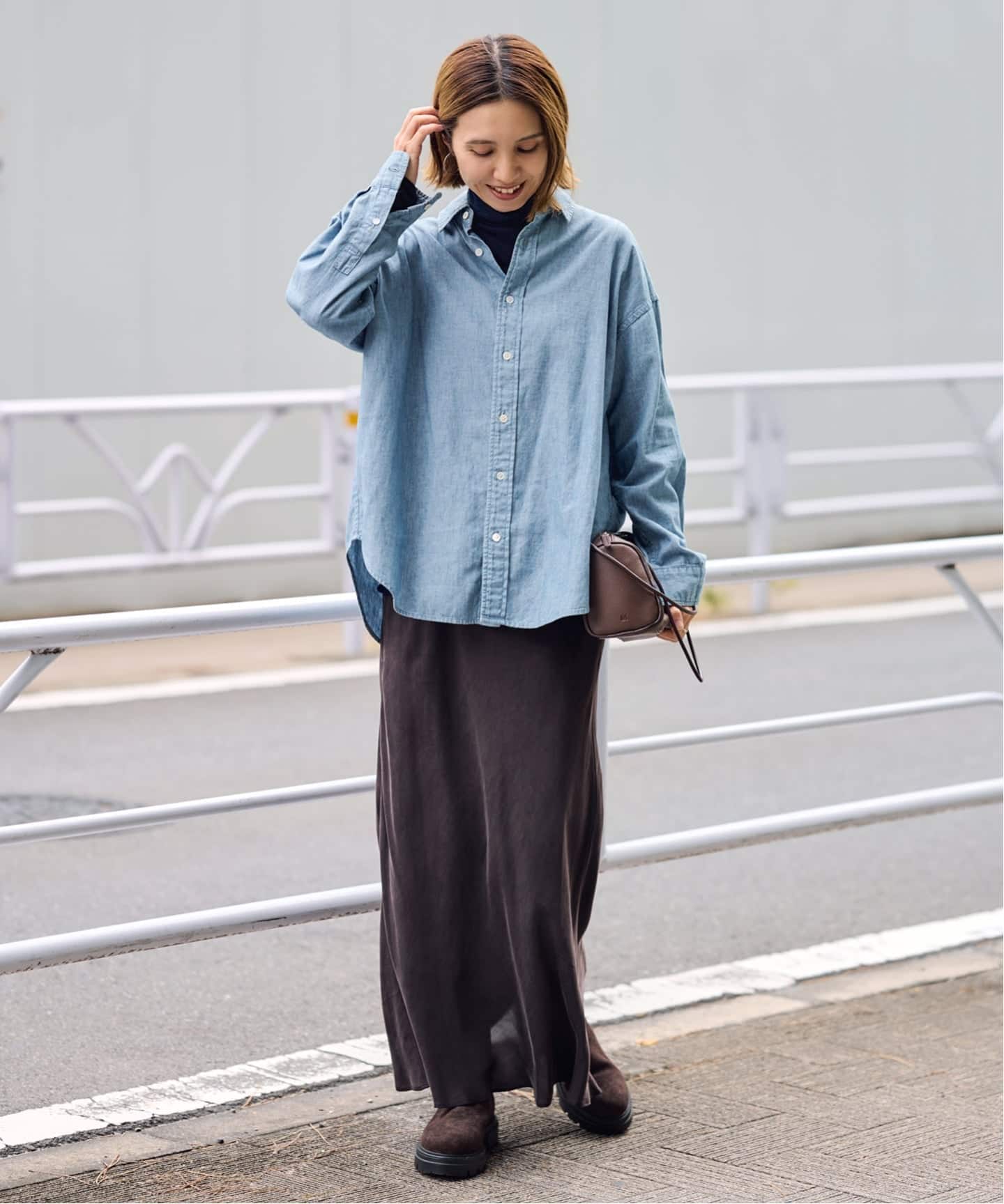 丹格里布 牛仔衬衫 32