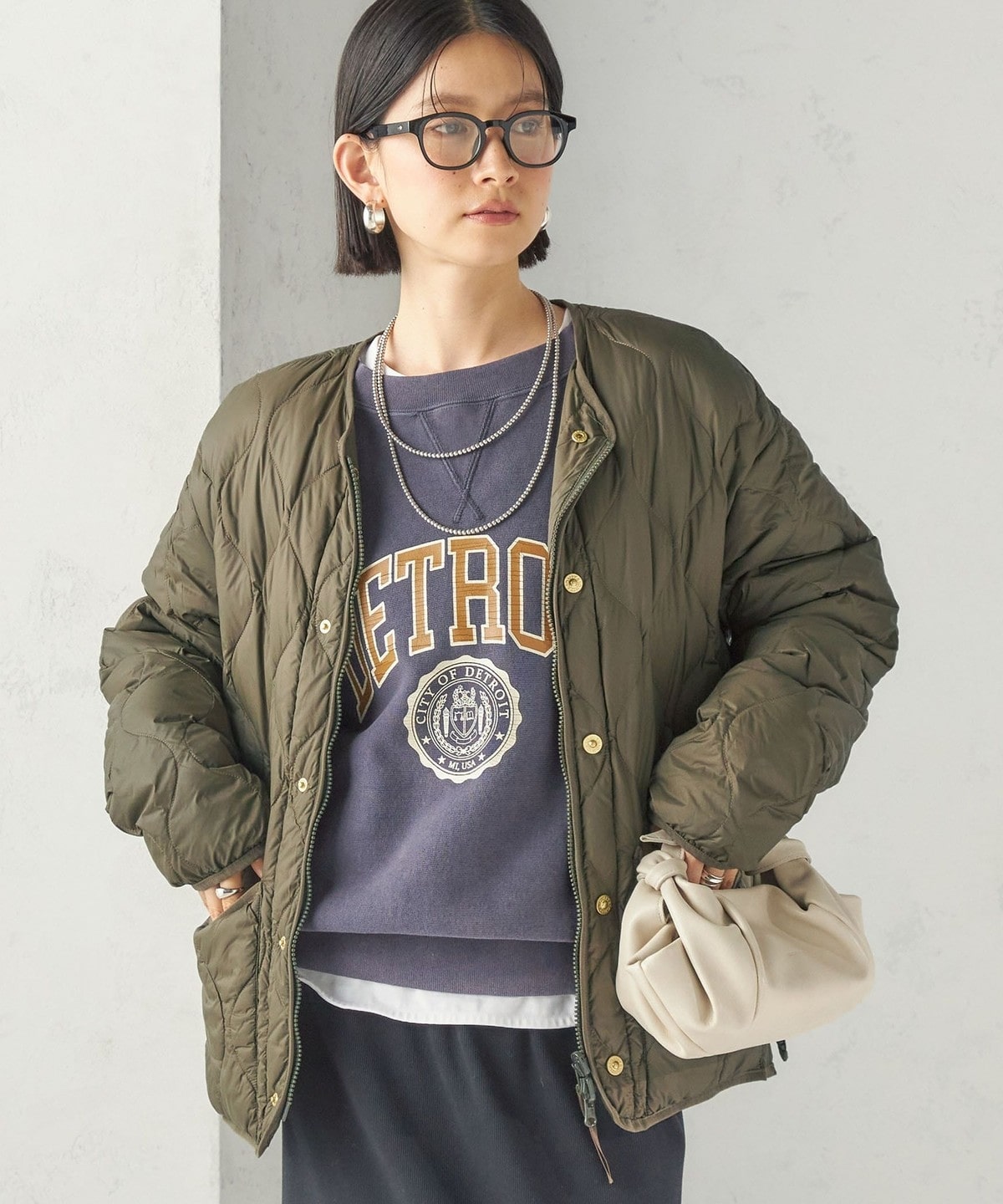 可手洗 双面穿 多穿法衍缝羽绒服 39