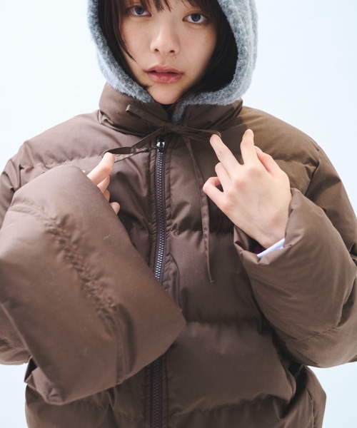 高领围脖可拆卸 羽绒服 22