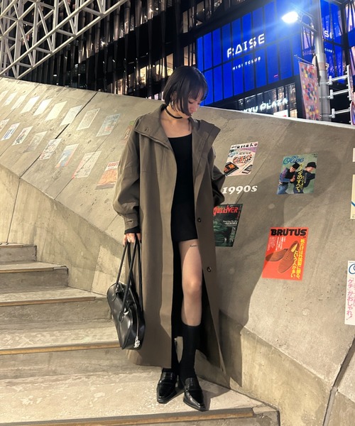 超长款风衣 3