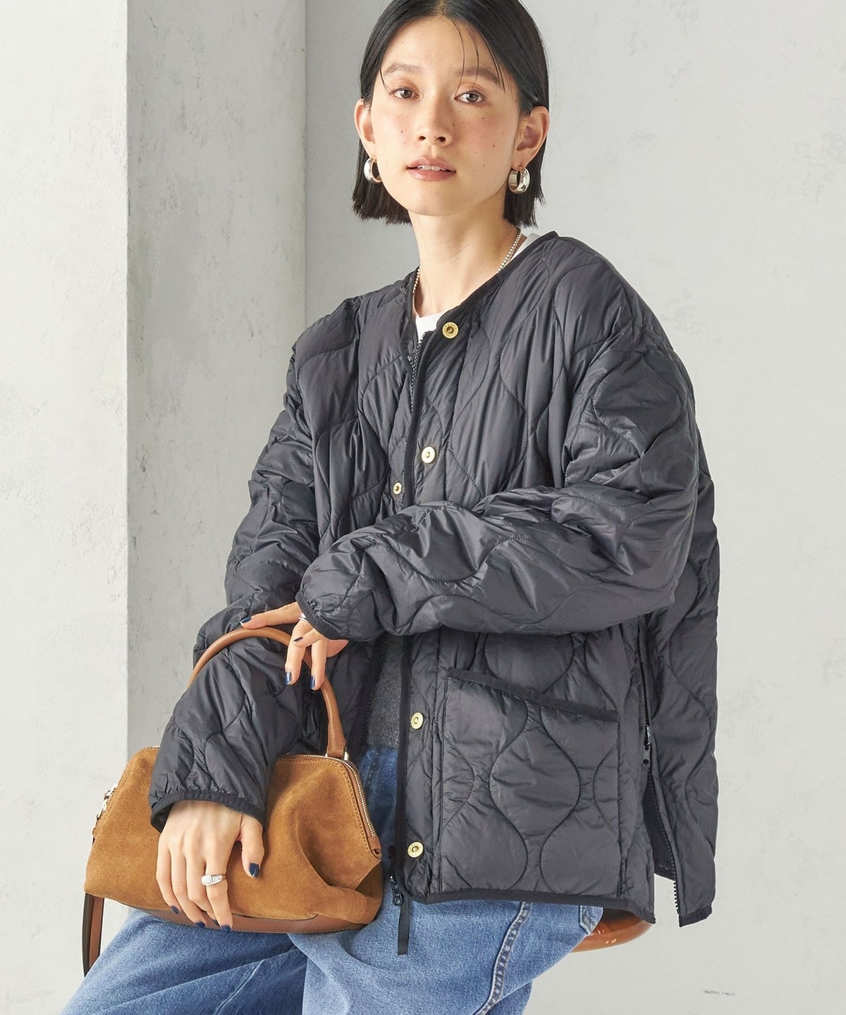可手洗 双面穿 多穿法衍缝羽绒服 25