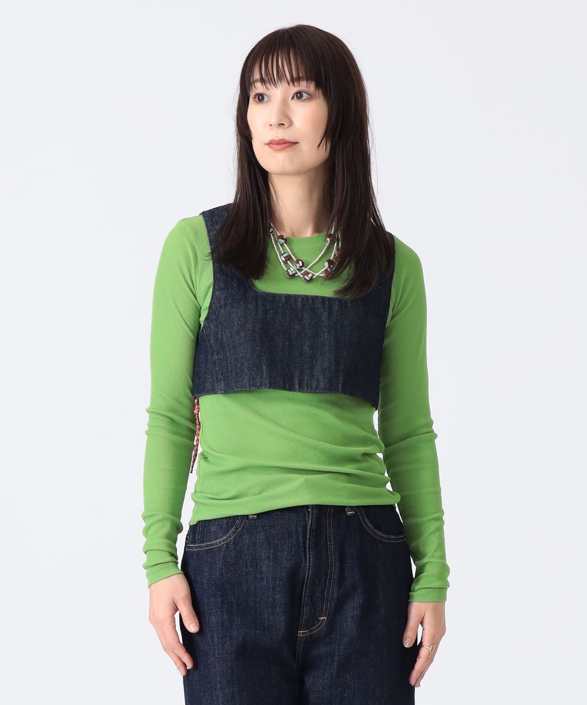 〈女装〉牛仔抹胸上衣 25
