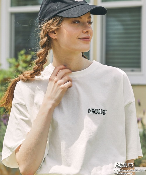联名款 史努比 复古印花 短袖T恤 43