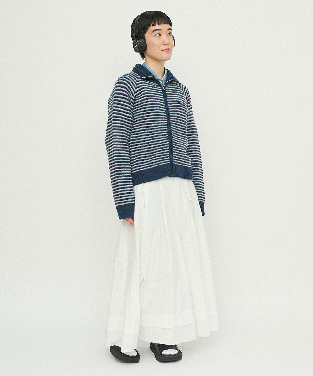 HOSO 多色细条纹 短款夹克 10