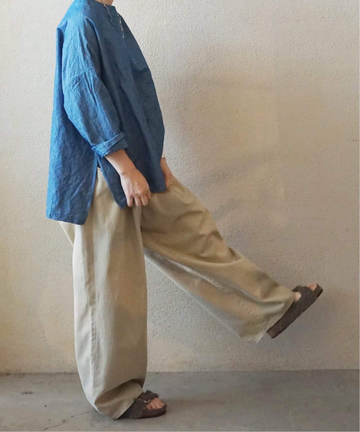 斜纹卡其 背带裤 12