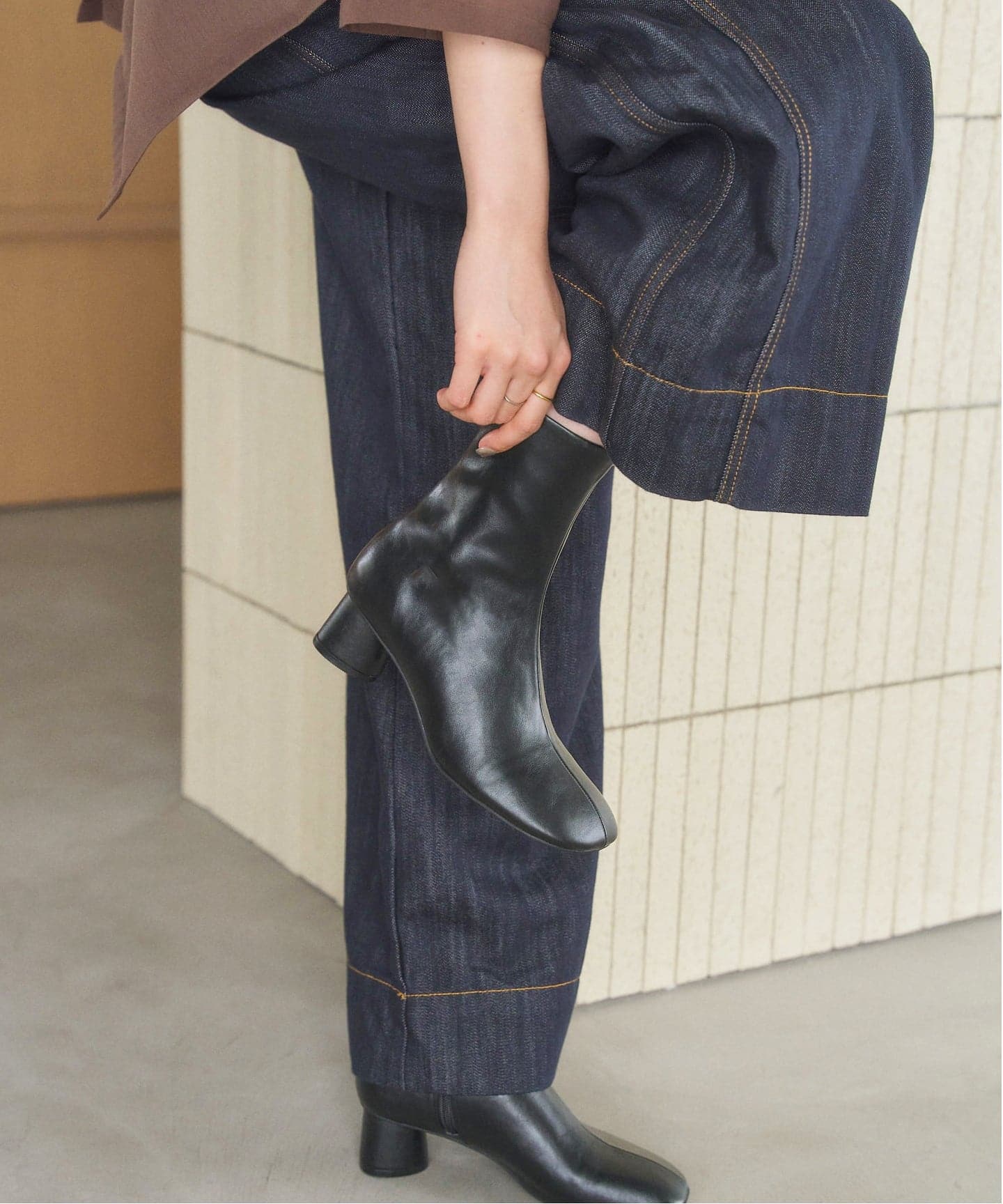 4.5cm斜头短靴 12