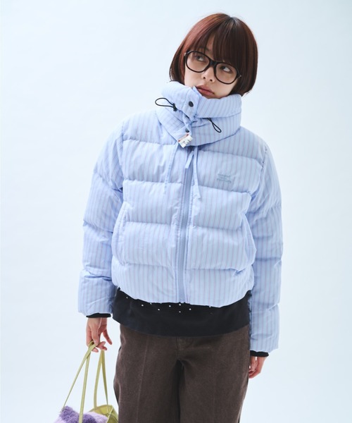 高领围脖可拆卸 羽绒服 71