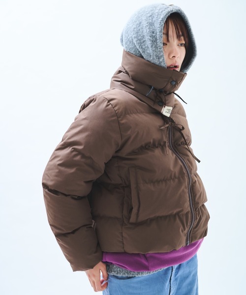 高领围脖可拆卸 羽绒服 31