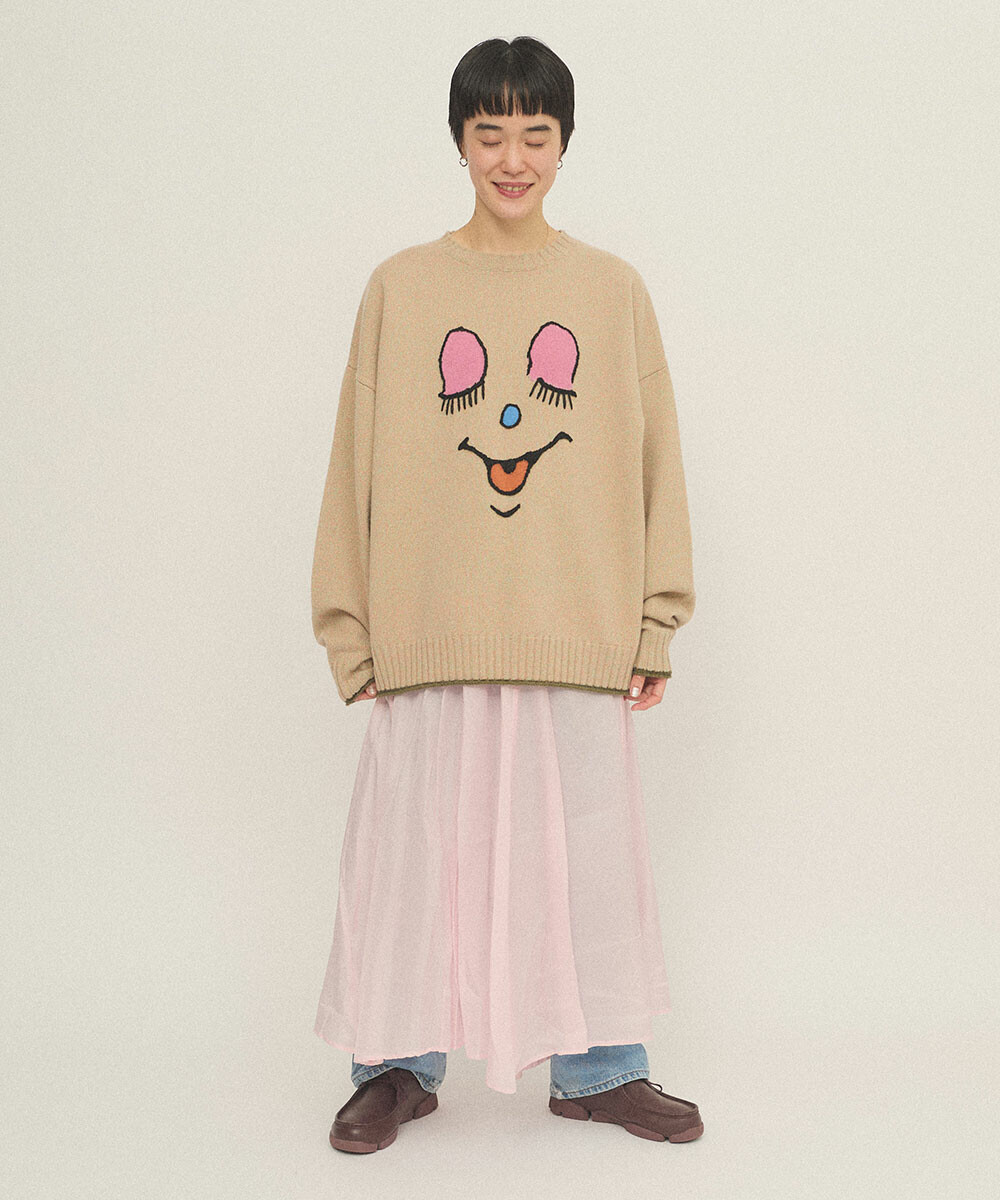 Tsuru Taisuke HAPPY FACE PUZZLE 套头衫 9