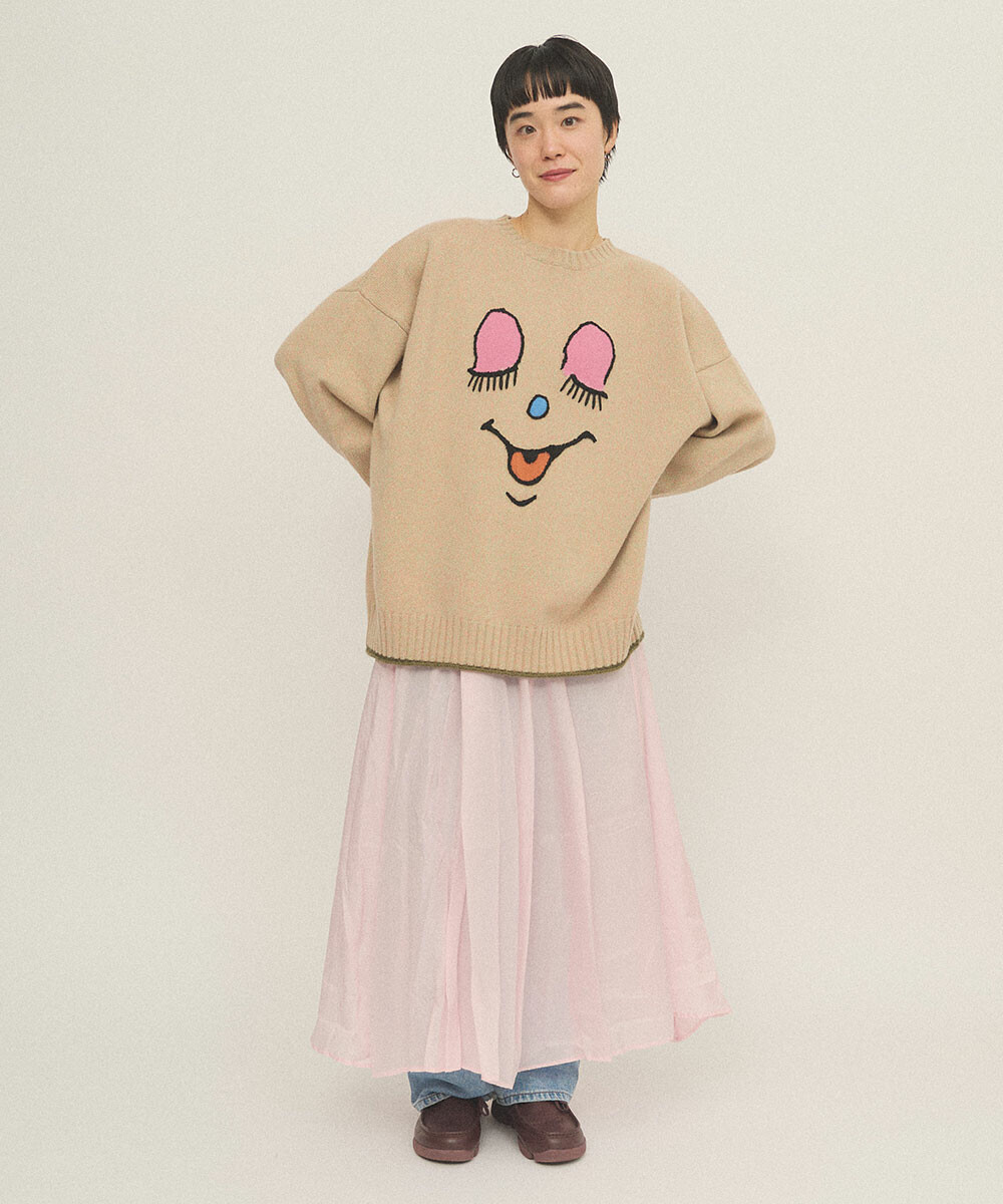 Tsuru Taisuke HAPPY FACE PUZZLE 套头衫 7