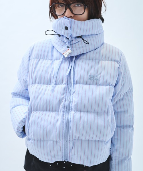 高领围脖可拆卸 羽绒服 5
