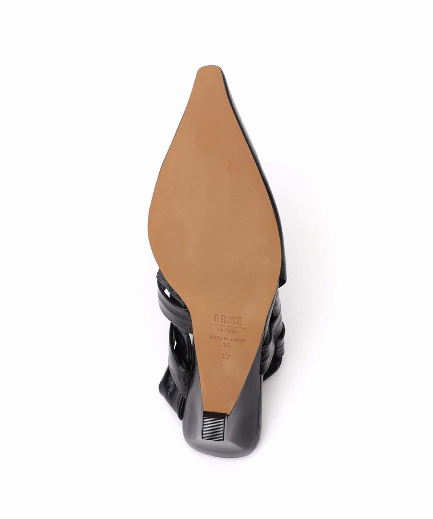 5cm 皮质  尖头细带后绊带鞋 11