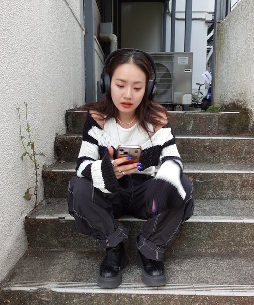 条纹短款小坎肩 11