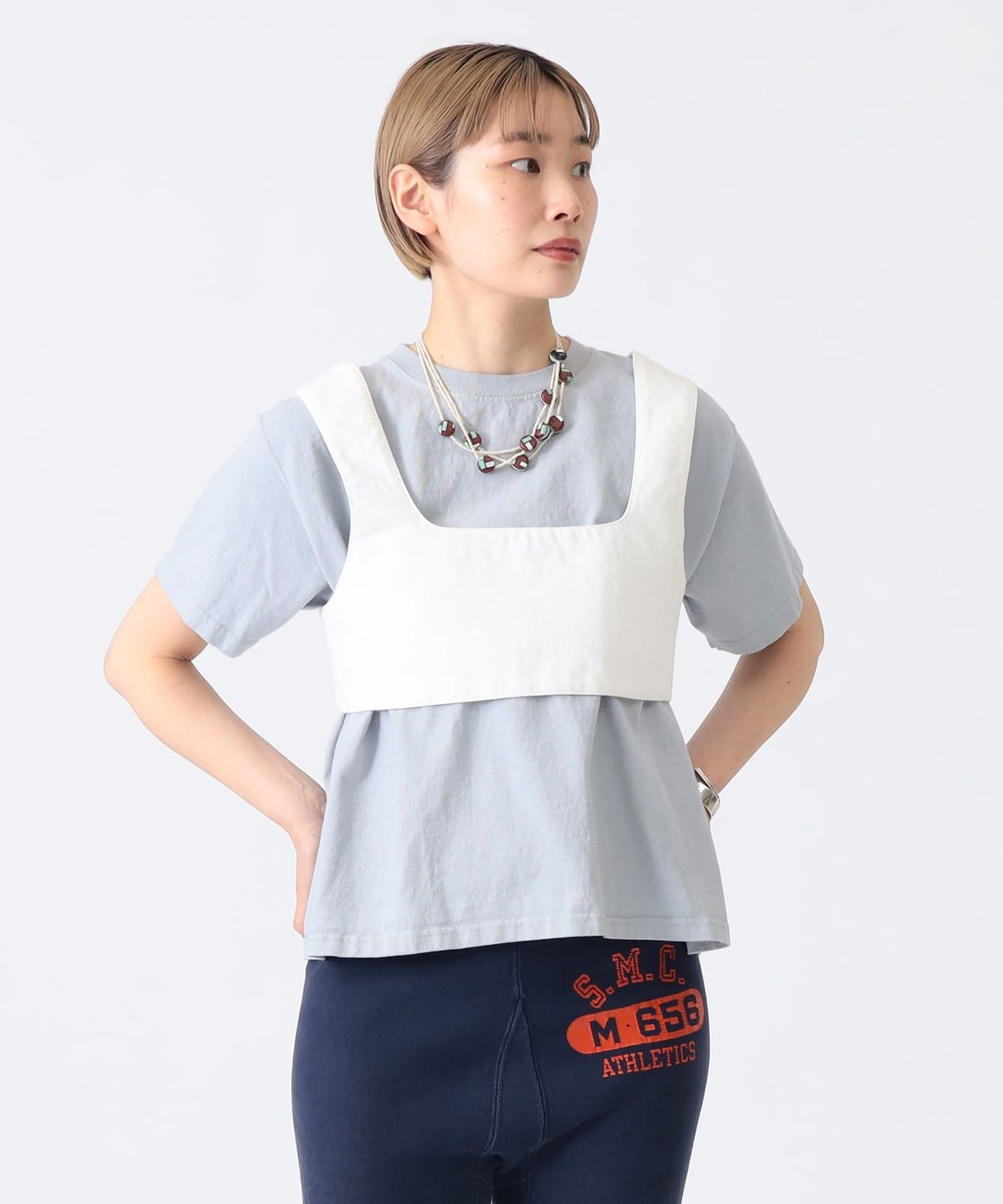 〈女装〉牛仔抹胸上衣 12