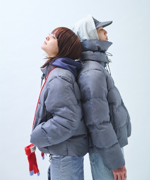 高领围脖可拆卸 羽绒服 46