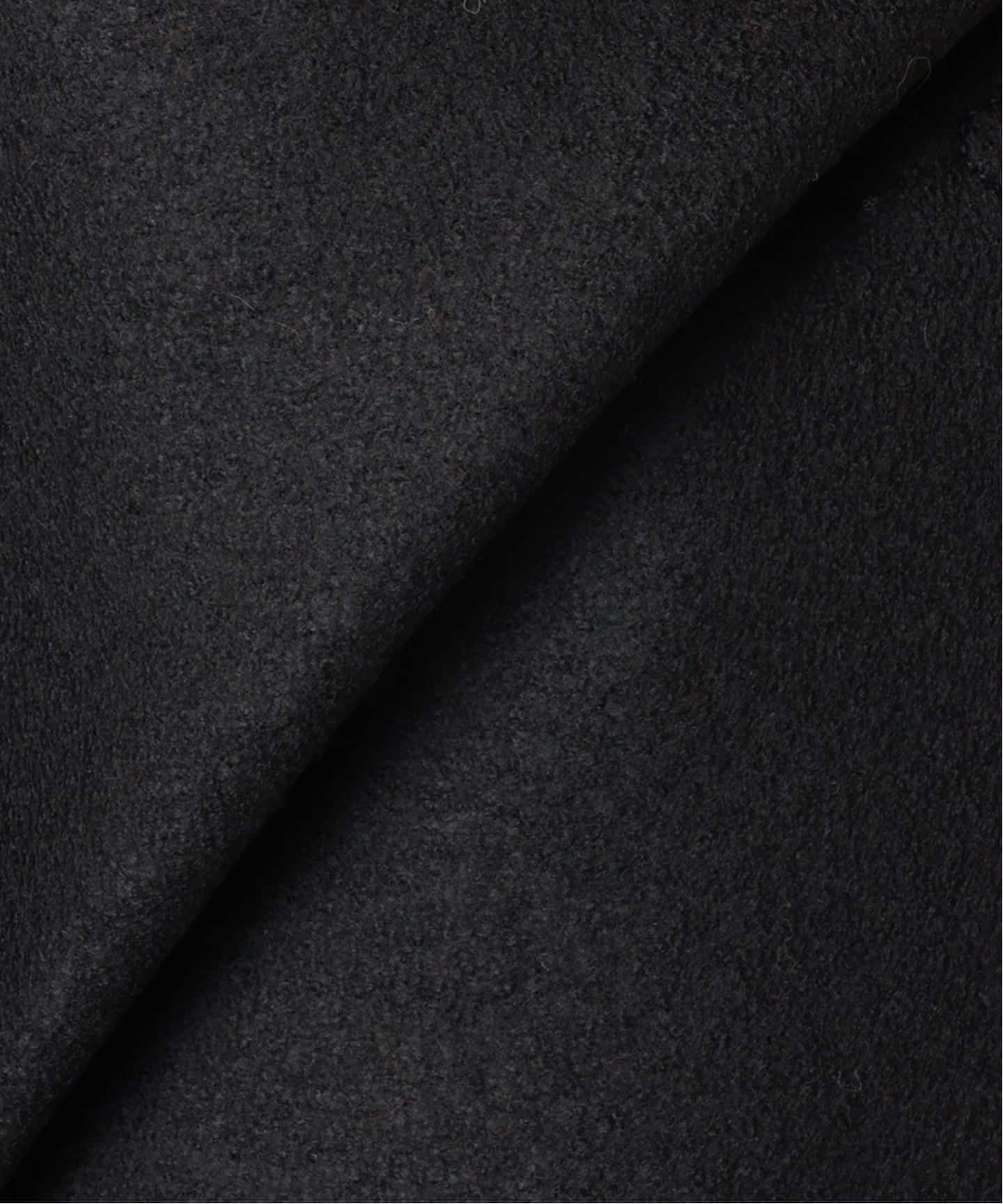 女士和服式披风压褶羊毛大衣 30