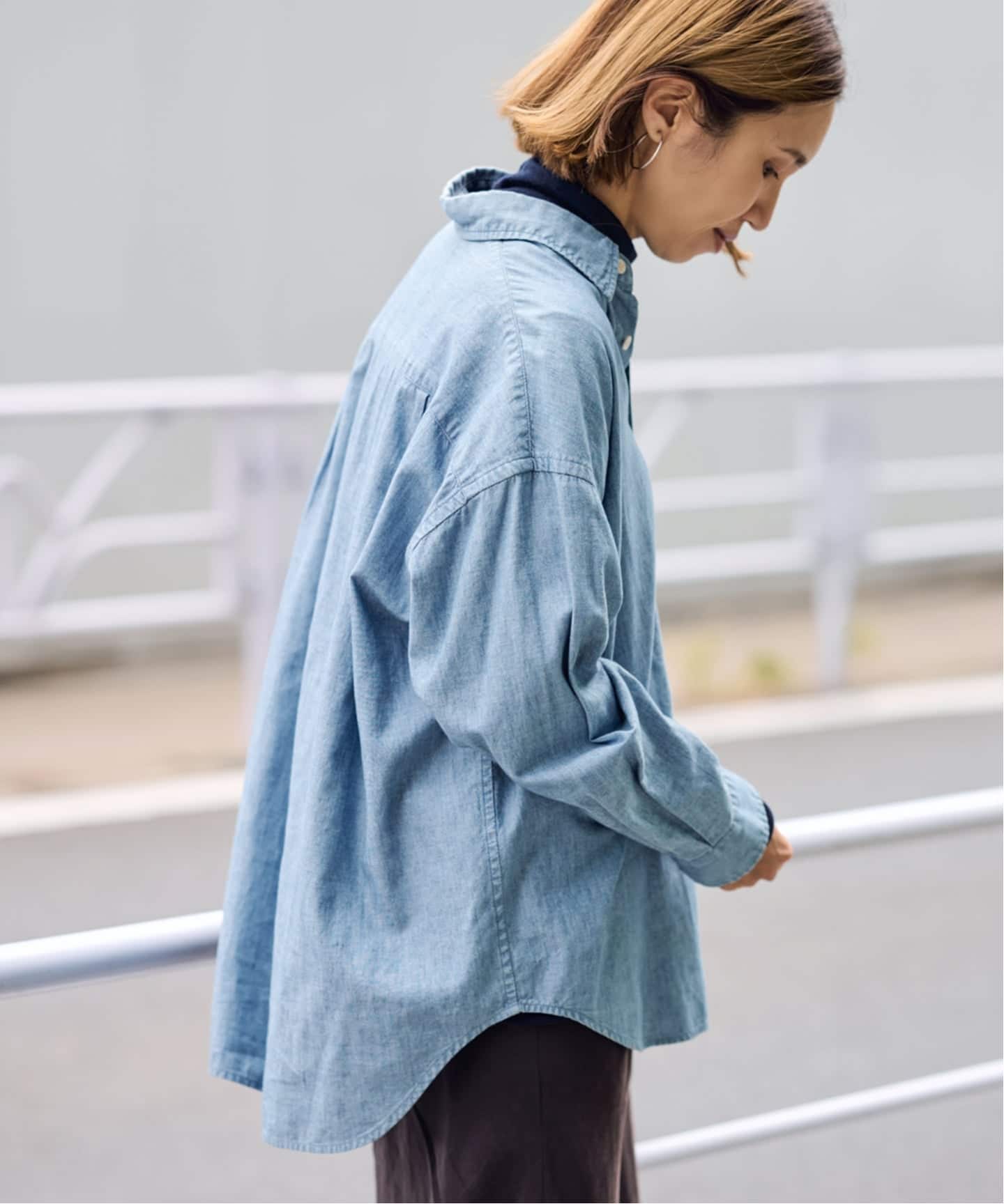 丹格里布 牛仔衬衫 34