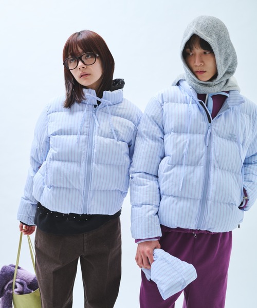 高领围脖可拆卸 羽绒服 64