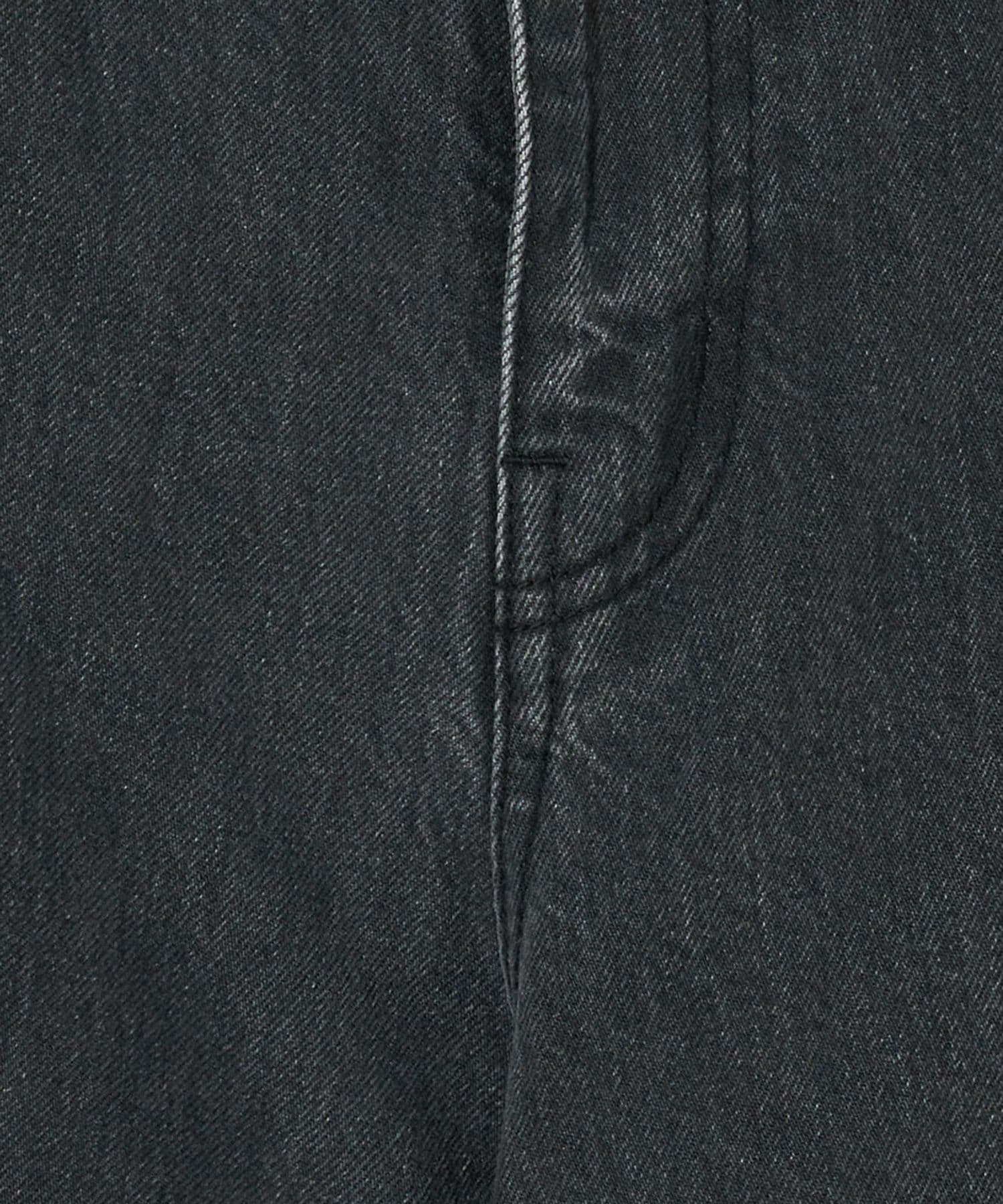 13oz 黑色牛仔裤 中性款 21
