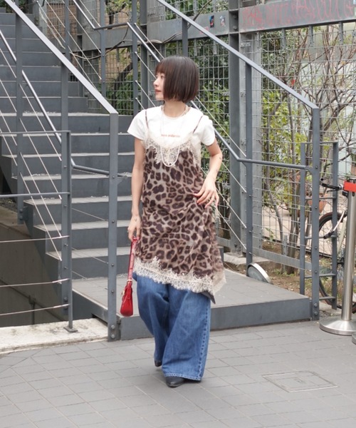 豹纹蕾丝吊带衫 21