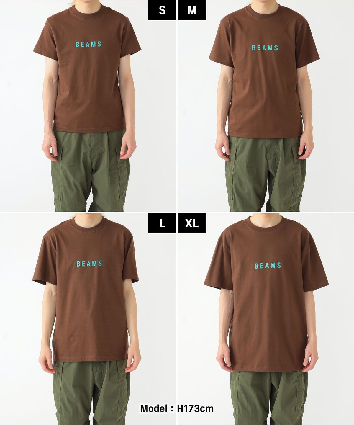 BEAMS Logo T恤 ② 20