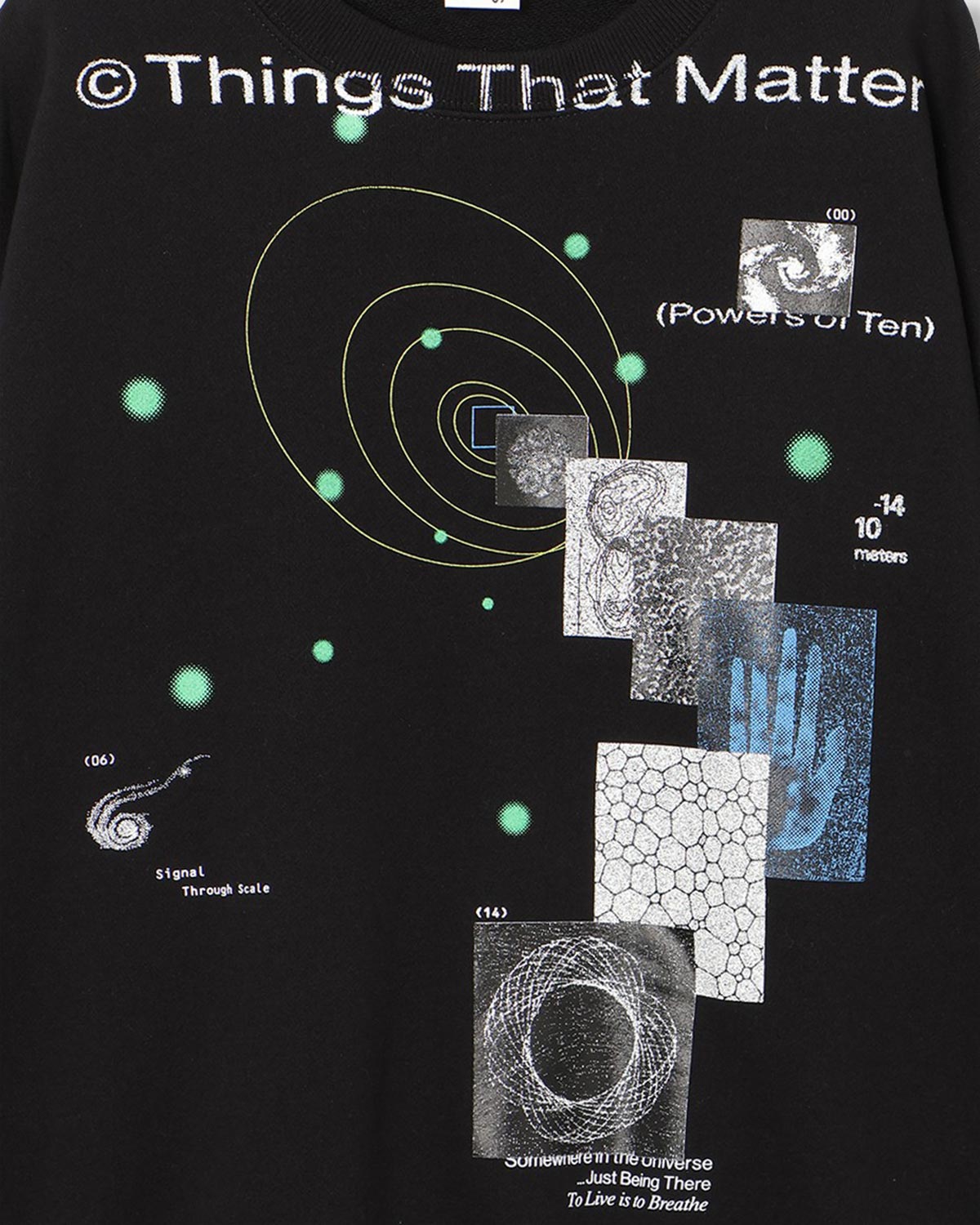小宇宙 微观世界 图案印花卫衣 5