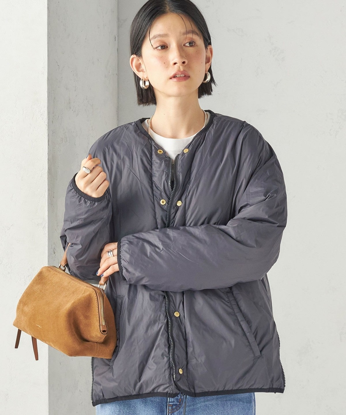 可手洗 双面穿 多穿法衍缝羽绒服 28