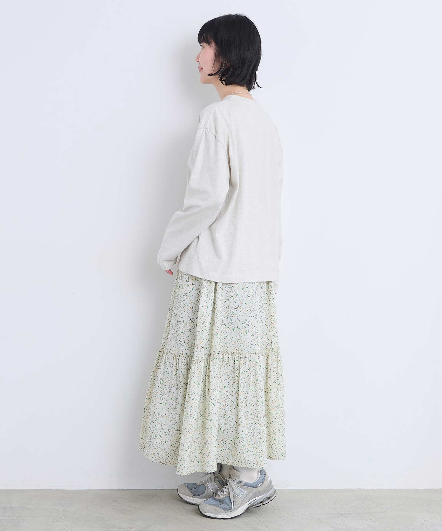 小颗粒手绘印花半身裙 18