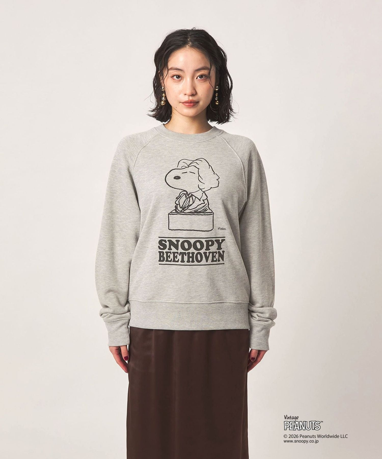 snoopy联名 复古质感 长袖卫衣 10