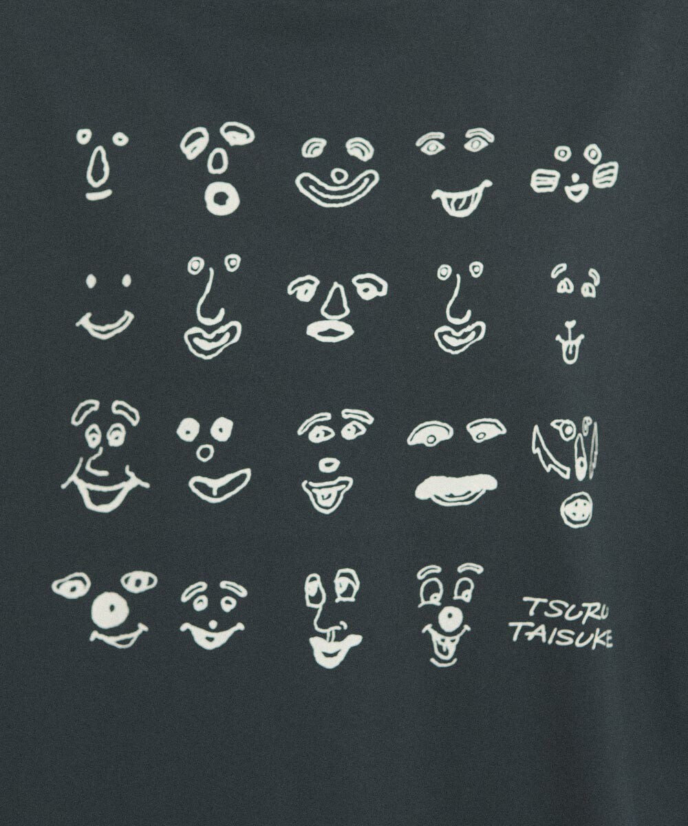 Tsuru Taisuke×WAAN NICE FACE 长袖T恤 26