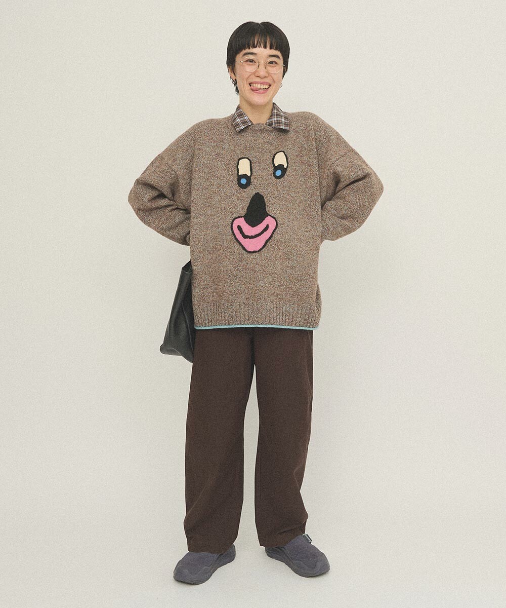 Tsuru Taisuke HAPPY FACE PUZZLE 套头衫 5