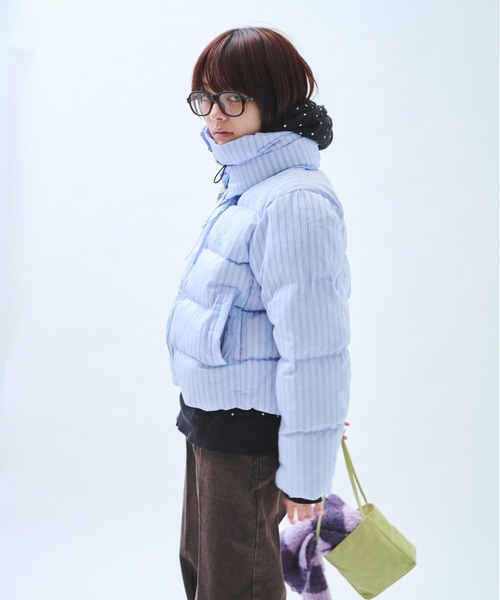 高领围脖可拆卸 羽绒服 73