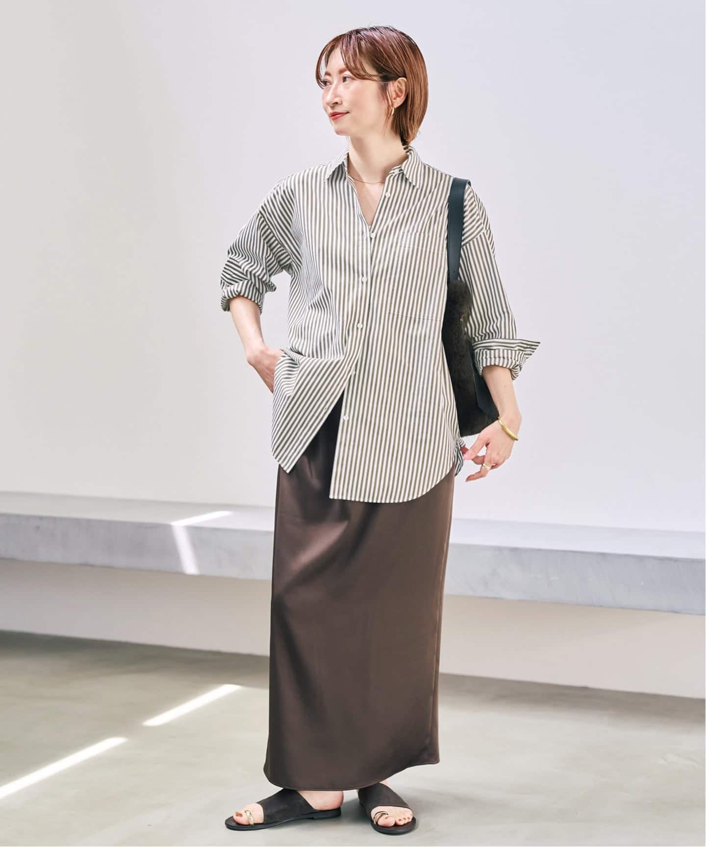 50支棉 宽松廓形衬衫 11