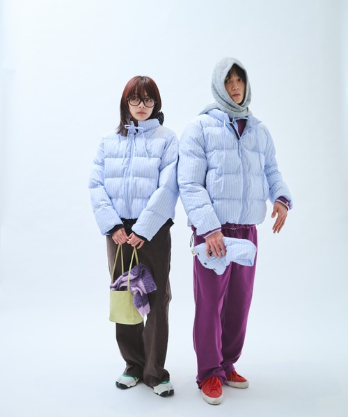 高领围脖可拆卸 羽绒服 63