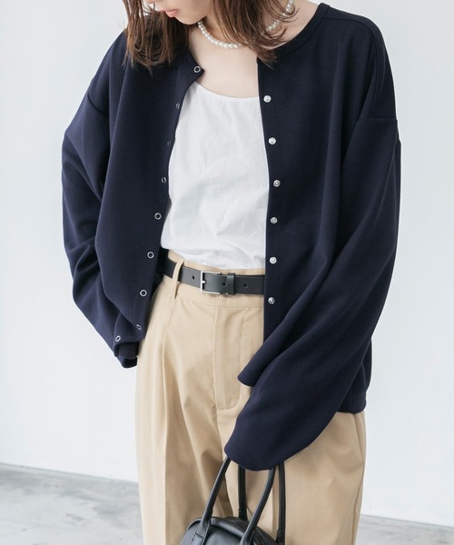 圆环按扣开衫 147
