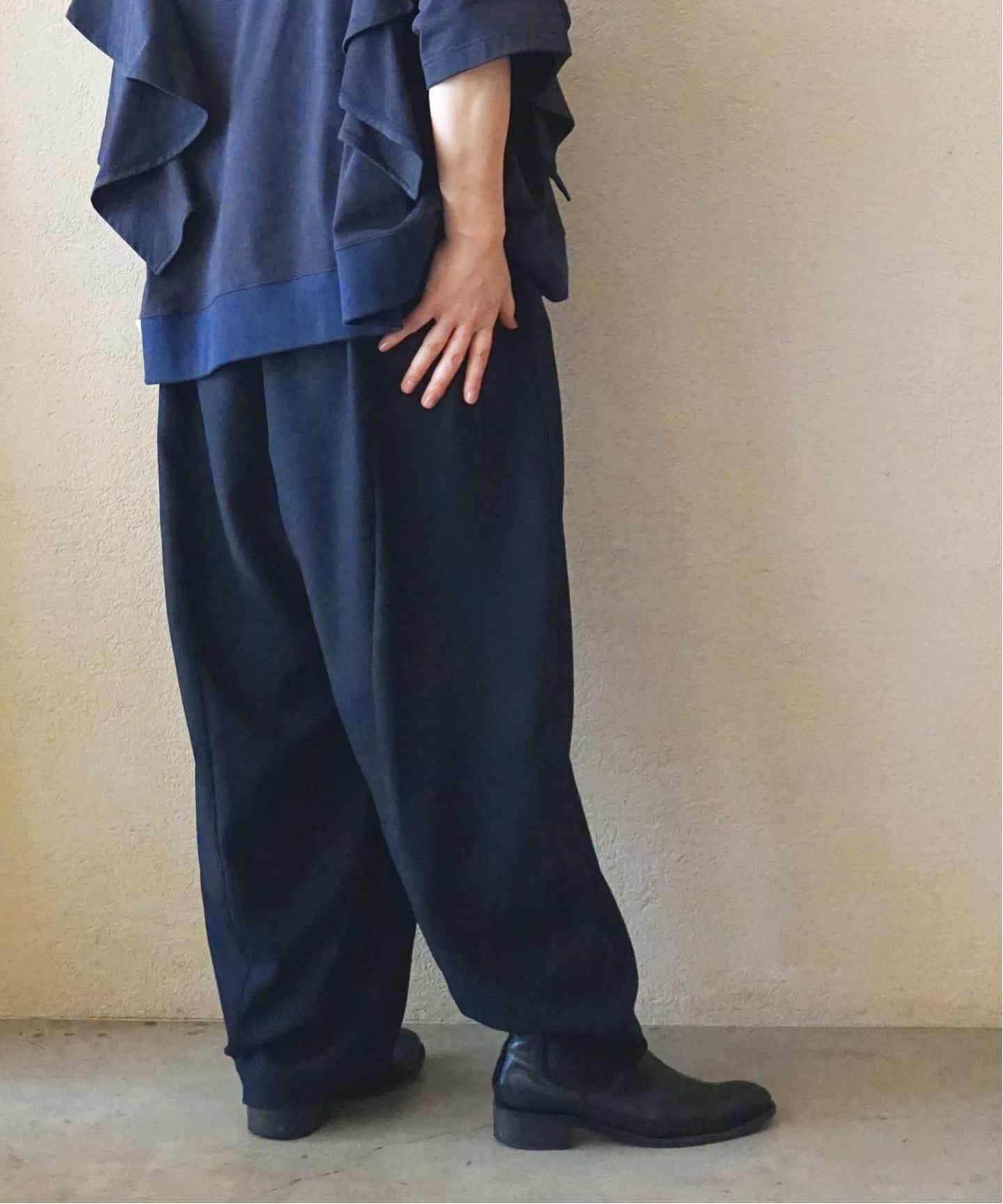 双面柔感锥形裤 5