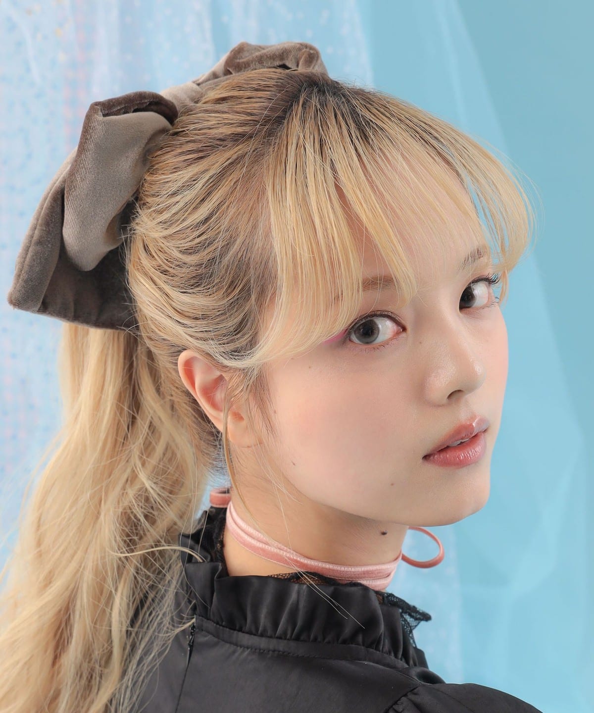 丝绒蝴蝶结发夹 5