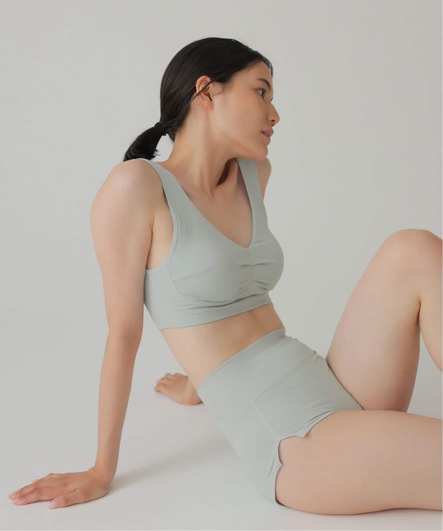 有机棉混纺包覆式文胸 内衣 13