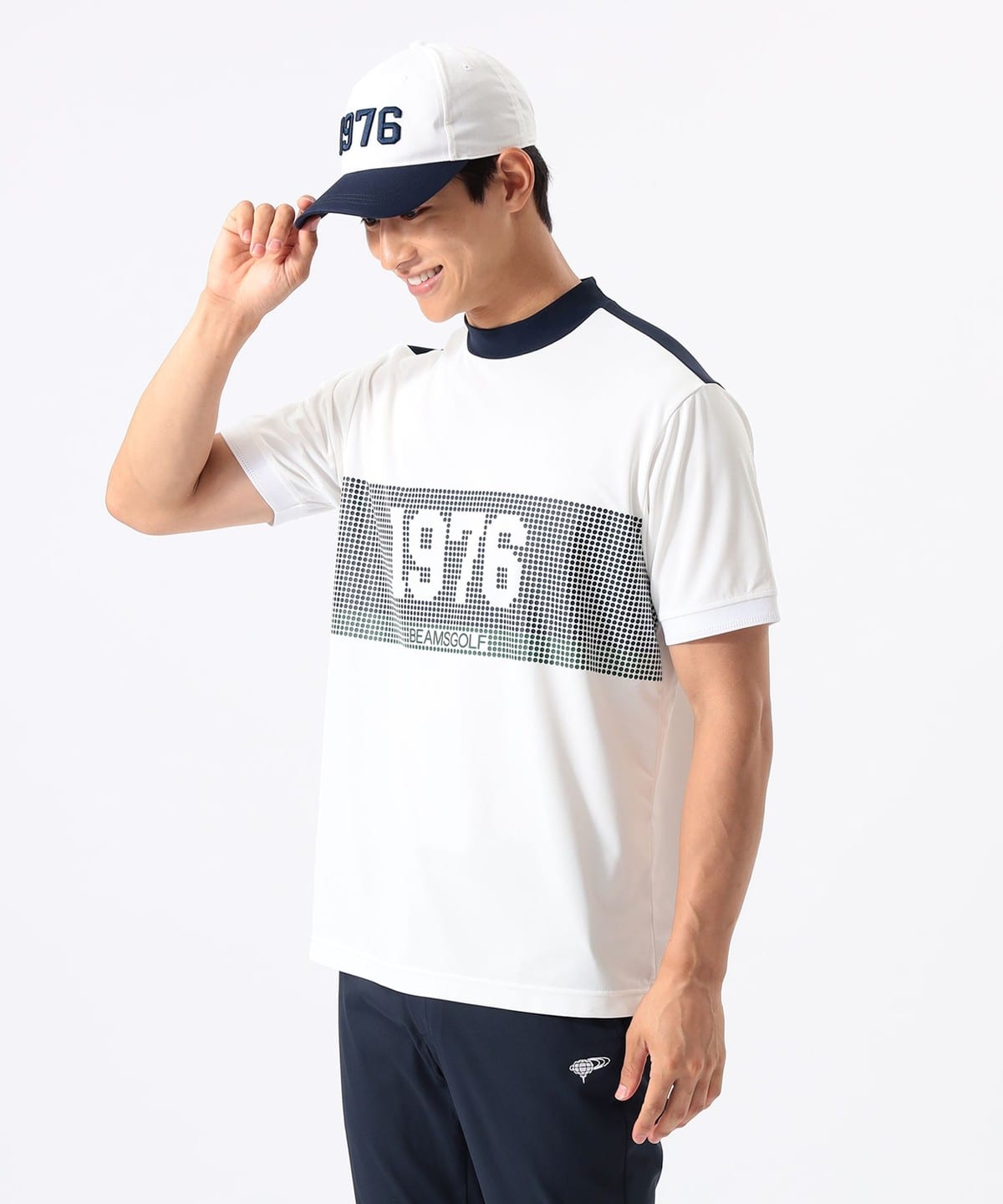 1976 图案小高领衬衫（吸水速干·防紫外线） 9