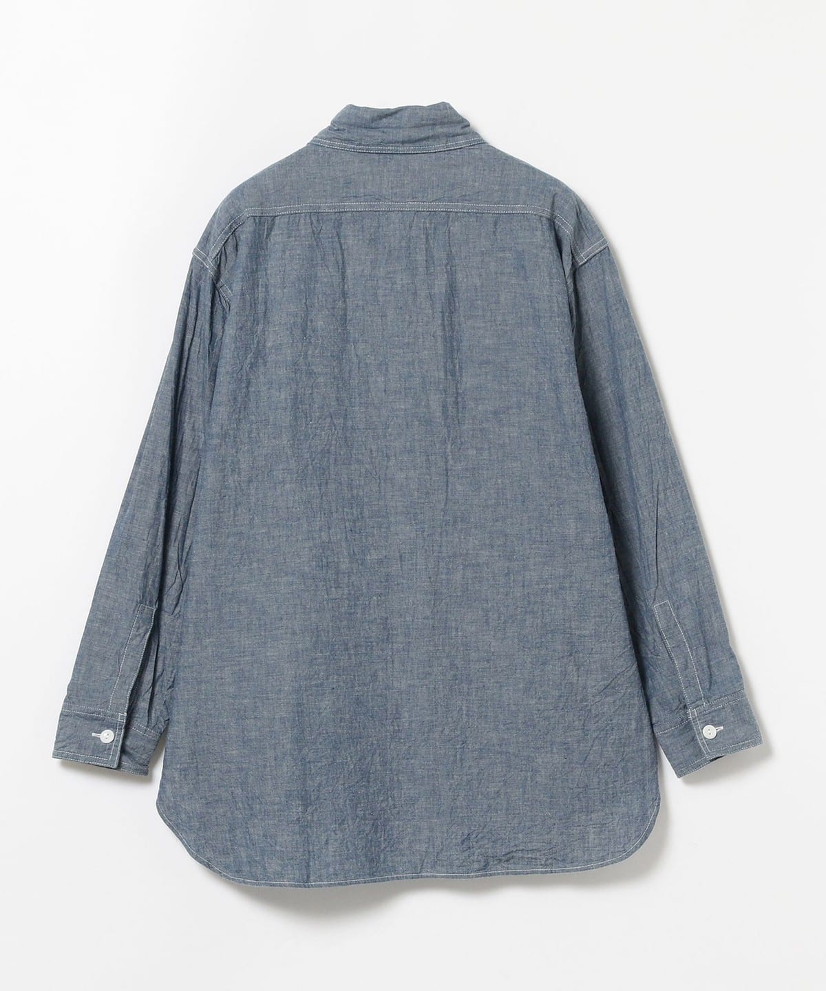 青年布 长袖牛仔衬衫 22