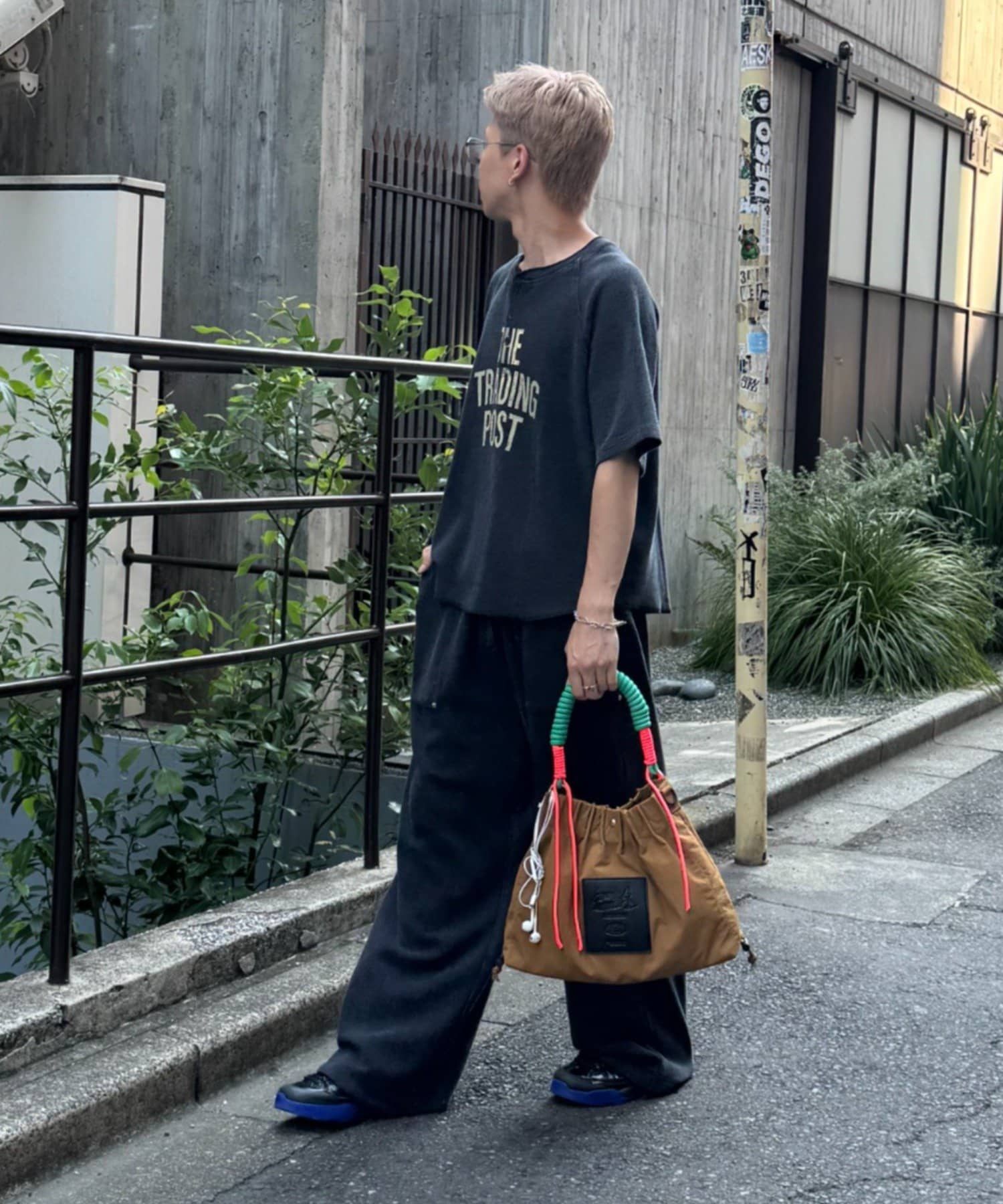 2WAY尼龙褶裥抽褶伞绳包袋 14