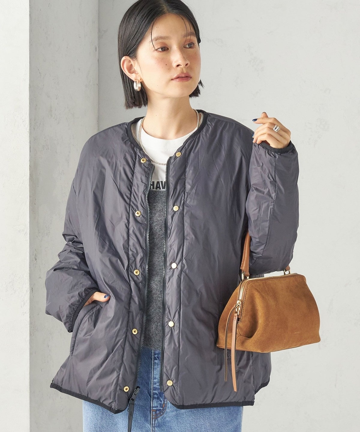 可手洗 双面穿 多穿法衍缝羽绒服 27