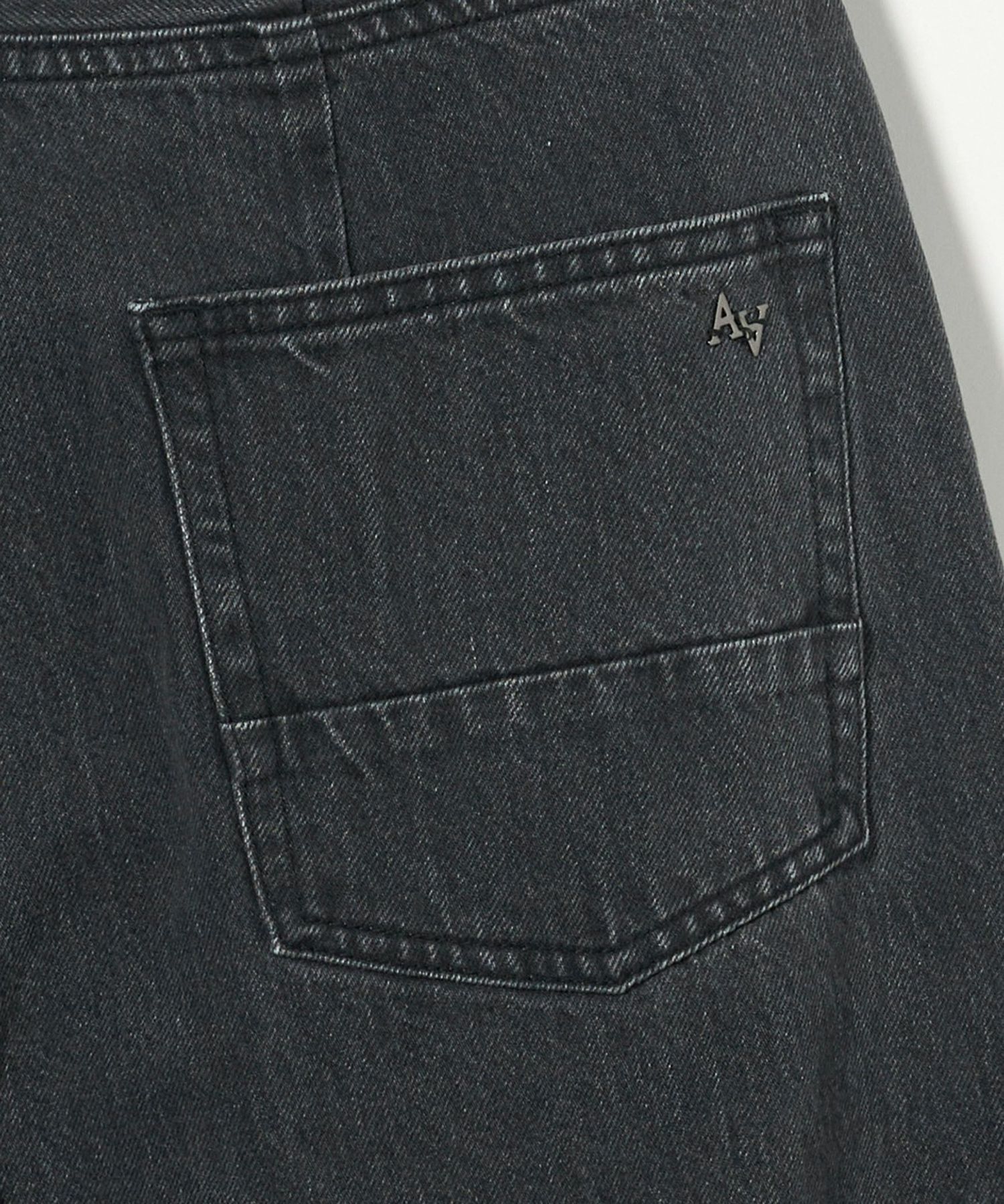 13oz 黑色牛仔裤 中性款 15