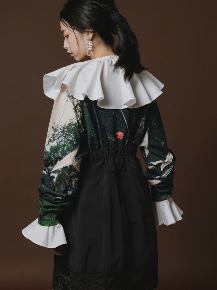 蕾丝设计吊带连衣裙 4