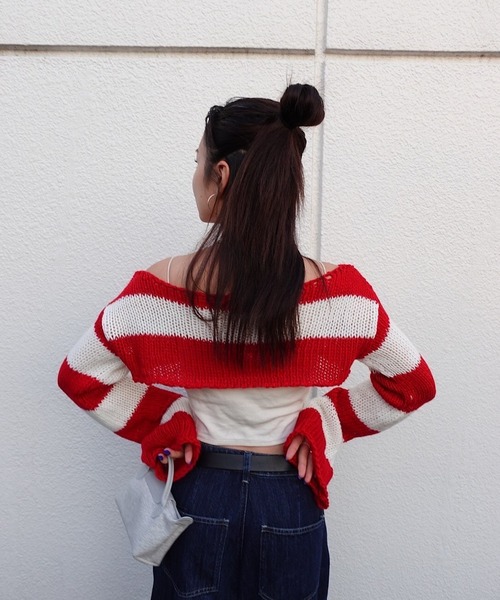 条纹短款小坎肩 21