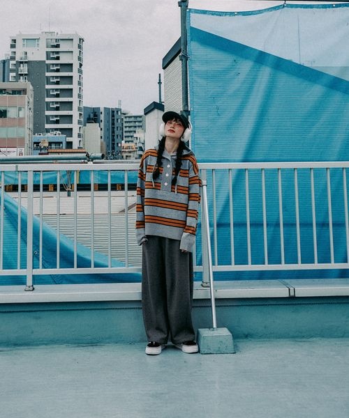 12针针织连帽套头衫 4