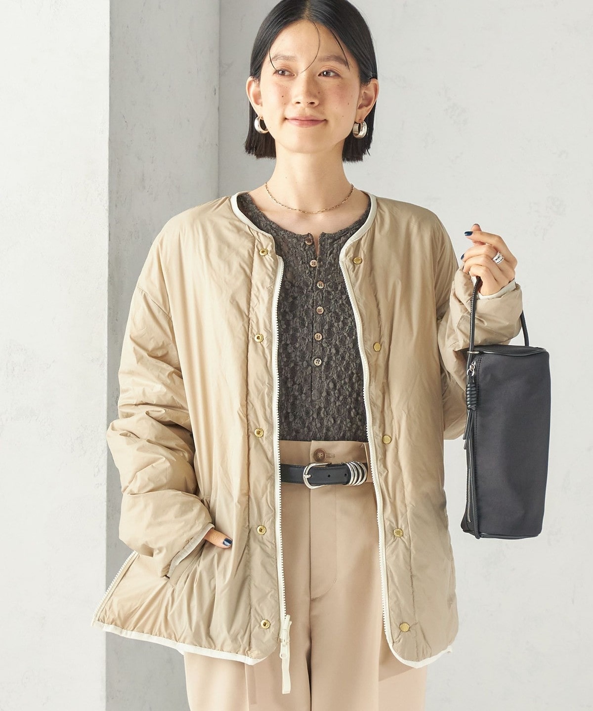 可手洗 双面穿 多穿法衍缝羽绒服 16